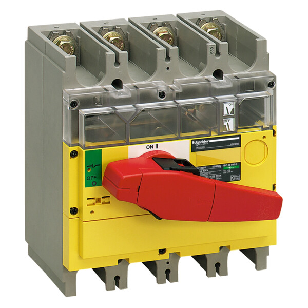 Schneider Electric Interrupteur sectionneur à Coupure Visible Interpact Inv630 4P 630 A - Schneider Electric - 31195
