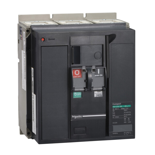 Schneider Electric Interrupteur sectionneur Boîtier Moulé Compact Ns1250 Na 3P 1250 A - Schneider Electric - 33446