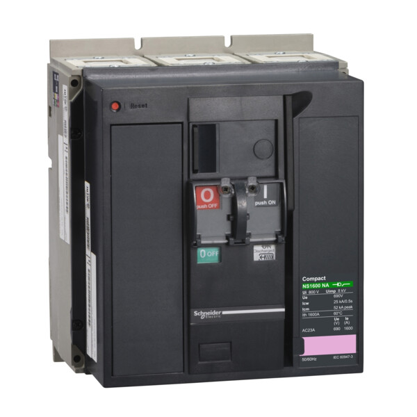 Schneider Electric Interrupteur sectionneur Boîtier Moulé Compact Ns1600 Na 3P 1600 A - Schneider Electric - 33448