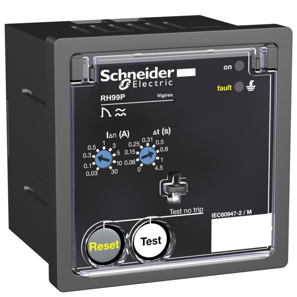 Schneider Electric Vigirex Rh99P 110-130Vca Sensibilité 0,03A-30A Réarmement Manuel - Schneider Electric - 56272