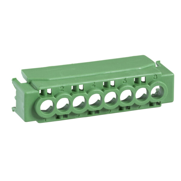Schneider Electric Capot Bornier Ip2 4 Et 8 Trous Vert-Jaune - Schneider Electric - 13582