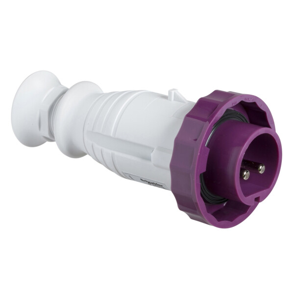 FICHE MOBILE DROITE 16A 2P      20 - 25V IP67 50-60HZ - Schneider Electric - 82351