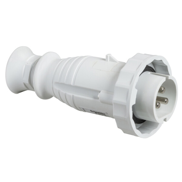 FICHE MOBILE DROITE 16A 3P      40 - 50V IP67 50-60HZ - Schneider Electric - 82354