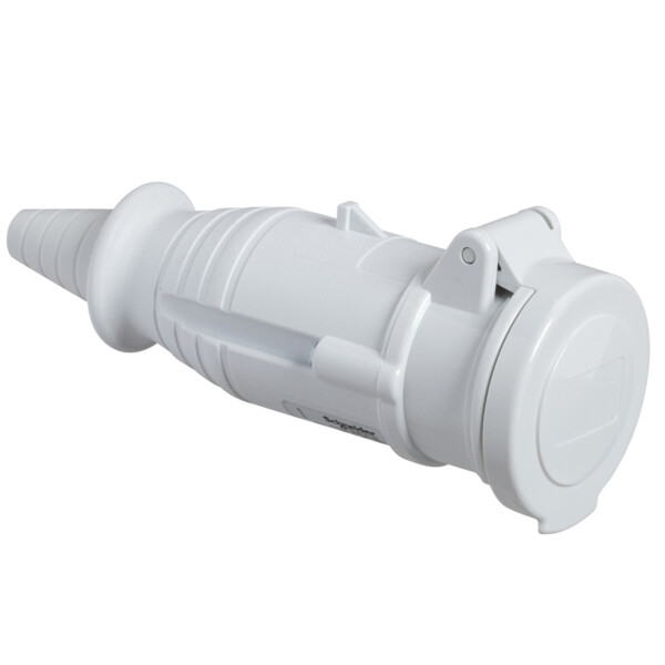 PRISE MOBILE DROITE 16A 3P      40-50V IP44 50-60HZ - Schneider Electric - 82404