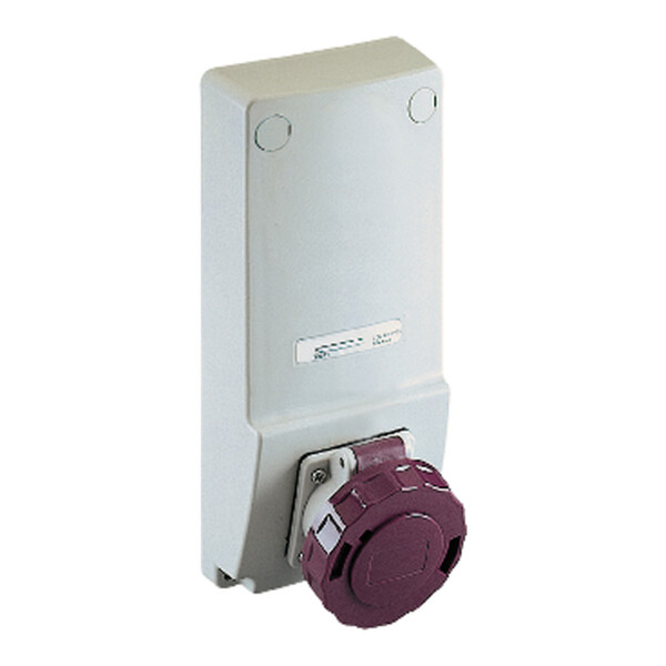 SOCLE PRISE UNIKA VER.16A 2P    400-240V IP65 50-60HZ - Schneider Electric - 82076