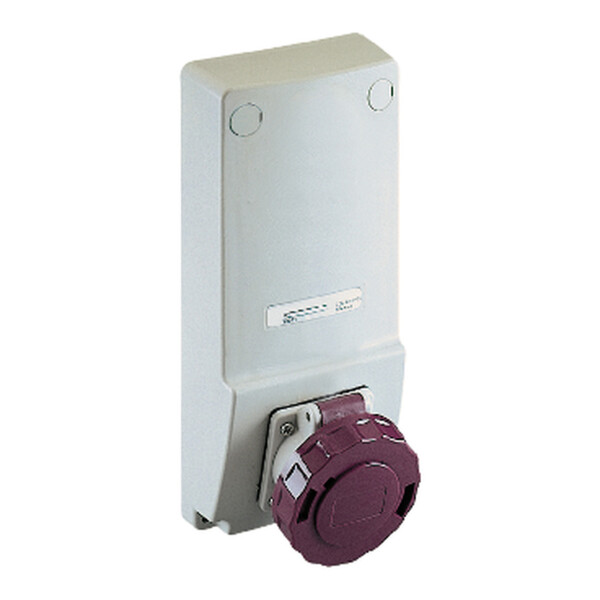 SOCLE PRISE UNIKA VER.16A 2P    400-240V IP65 50-60HZ - Schneider Electric - 82076