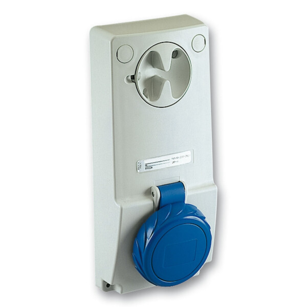 SOCLE PRISE UNIKA VER.16A 2PT   200-250V IP65 50-60HZ - Schneider Electric - 82081