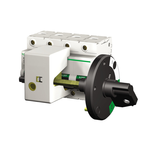 Schneider Electric Commande Rotative Frontale C60 Et 120 Et Nc45 Et 100 Et 125 Poignée Noire - Schneider Electric - 27046