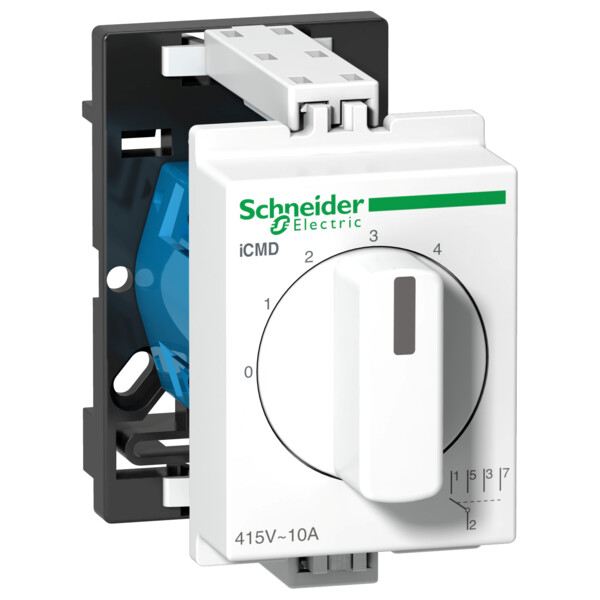 Acti9, iCMD commutateur rotatif 4 directions 10A 415VCA - Schneider Electric - A9E15121