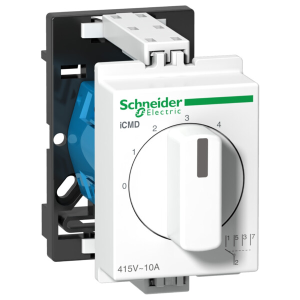 Acti9, iCMD commutateur rotatif 4 directions 10A 415VCA - Schneider Electric - A9E15121