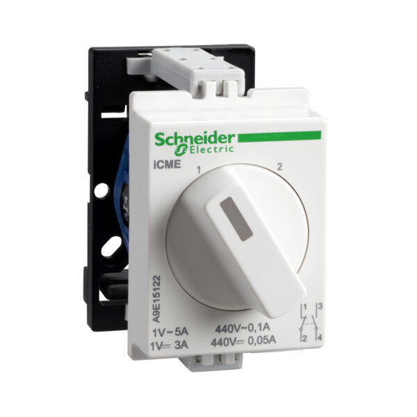 Acti9, iCME commutateur rotatif 2 directions pour circuits électroniques - Schneider Electric - A9E15122