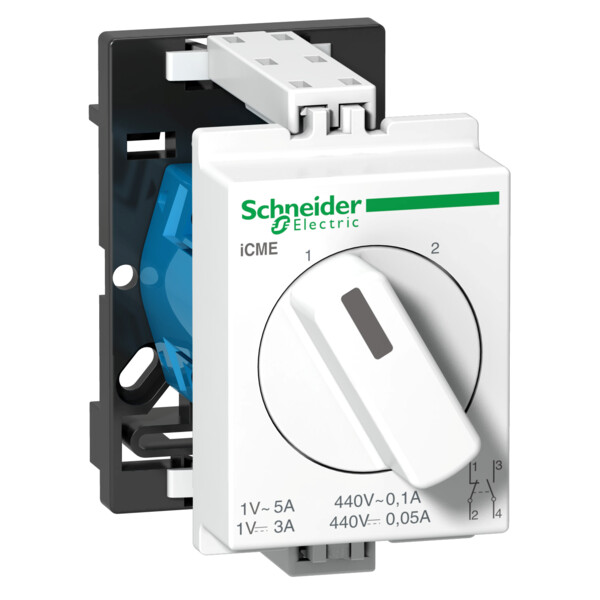 Acti9, iCME commutateur rotatif 2 directions pour circuits électroniques - Schneider Electric - A9E15122