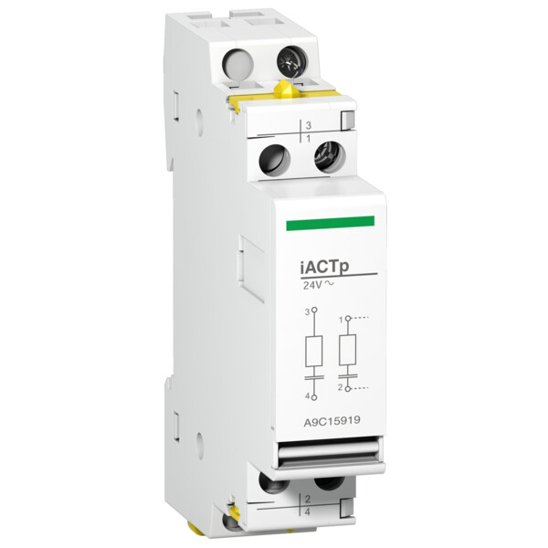 Acti9, iACTp auxiliaire d’antiparasitage 220...240VCA, pour iCT - Schneider Electric - A9C15920