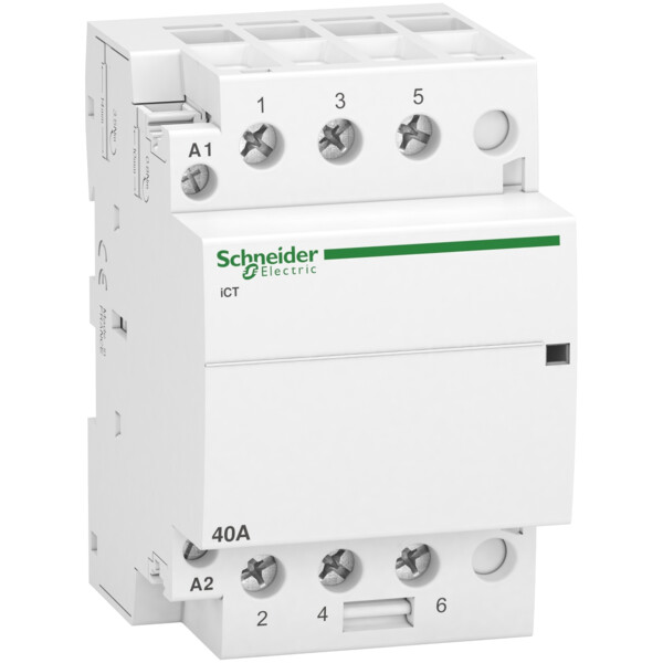 Acti9, iCT contacteur 40A 3NO 230...240VCA 50Hz - Schneider Electric - A9C20843