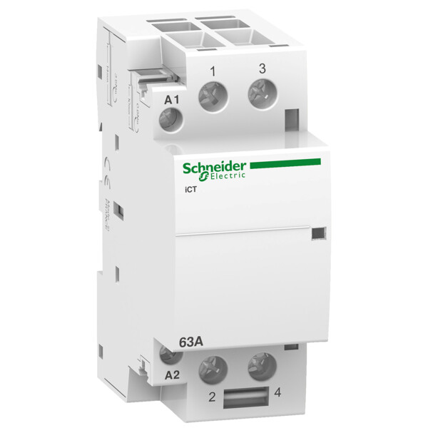 Acti9, iCT contacteur 63A 2NO 220...240VCA 50Hz - Schneider Electric - A9C20862