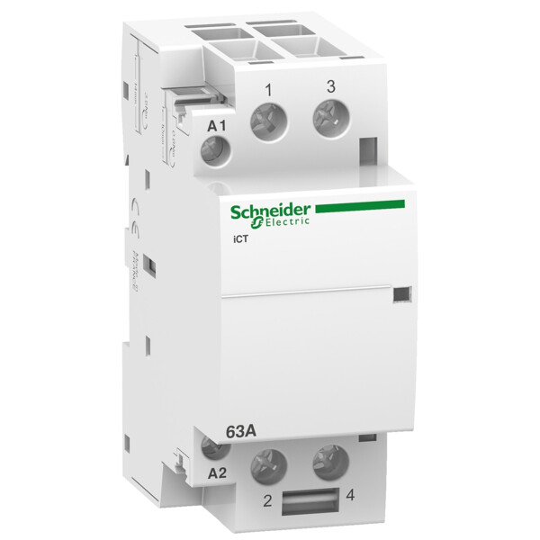 Acti9, iCT contacteur 63A 2NO 220...240VCA 50Hz - Schneider Electric - A9C20862