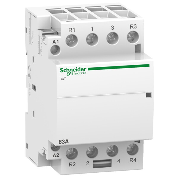 Contacteur 63 A 2NO+2NF Acti9 iCT Schneider – 220 à 240 VCA – 50 Hz - Schneider Electric - A9C20868