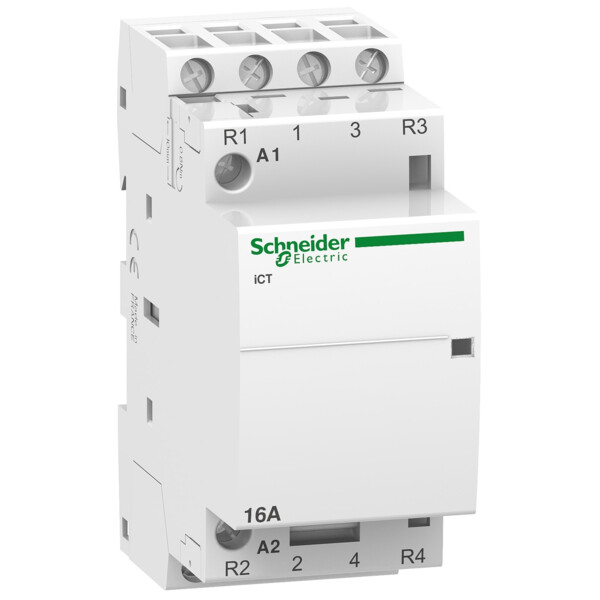 Acti9, iCT contacteur 16A 2NO+2NF 230...240VCA 50Hz - Schneider Electric - A9C22818