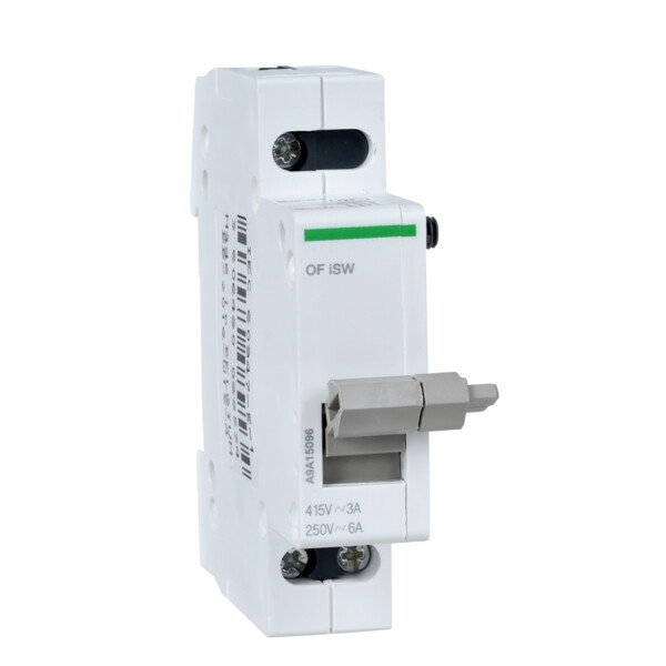 Acti9, iSW contact auixiliaire OF pour interrupteur iSW 3A 415VCA - 6A 250VCA - Schneider Electric - A9A15096