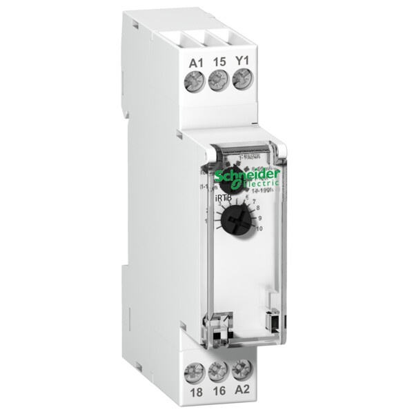 Acti9, RTB, relais à durée temporisée sur impulsion 1OF 24...240VCA 24VCC - Schneider Electric - A9E16066