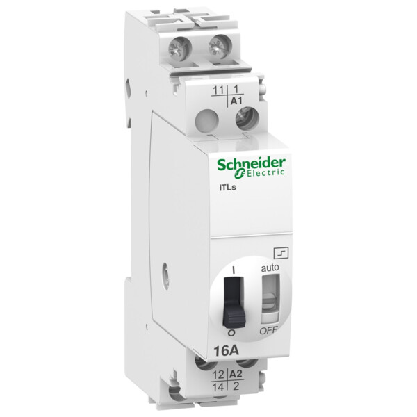 Acti9, iTLs télérupteur avec signal. à distance 16A NO 230.240VCA 110VCC 50-60Hz - Schneider Electric - A9C32811