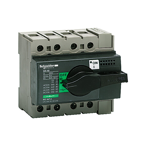 Schneider Electric Interrupteur sectionneur Interpact Ins80 3P 80 A - Schneider Electric - 28904