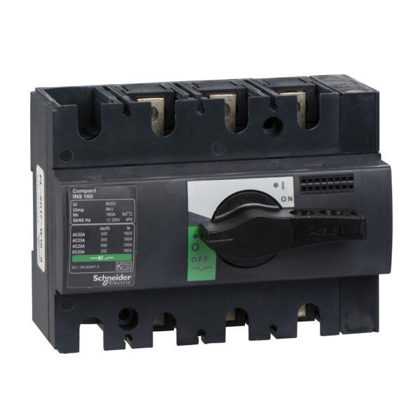 Schneider Electric Interrupteur sectionneur Interpact Ins160 3P 160 A - Schneider Electric - 28912