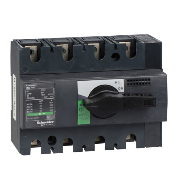 Schneider Electric Interrupteur sectionneur Interpact Ins160 4P 160 A - Schneider Electric - 28913