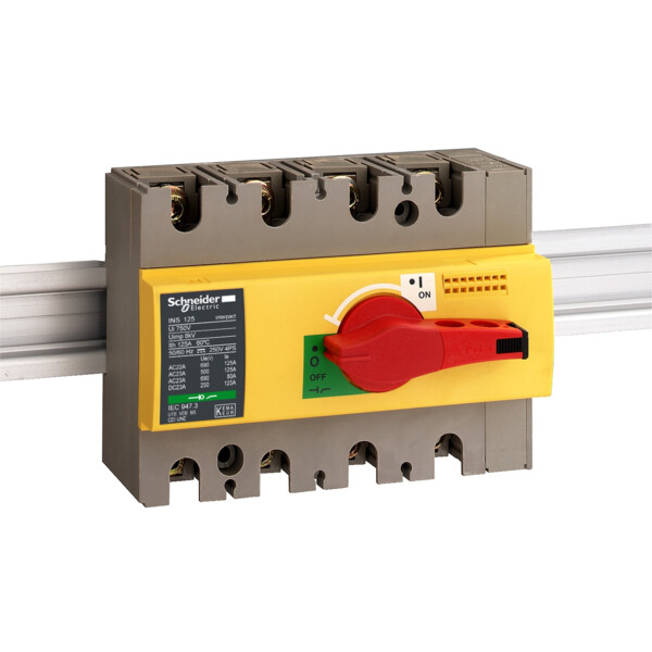 Schneider Electric Interrupteur sectionneur Interpact Ins125 4P 125 A - Schneider Electric - 28927