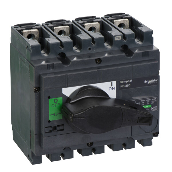 Schneider Electric Interrupteur sectionneur Interpact Ins250 4P 250 A - Schneider Electric - 31107