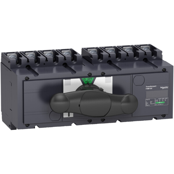 Schneider Electric Inverseur de Source Manuel Monobloc Interpact Ins250 4P 100 A - Schneider Electric - 31141