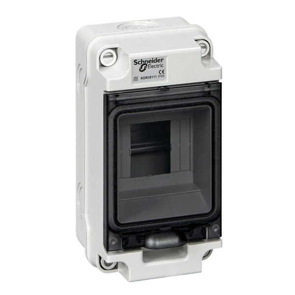 Kaedra XT coffret étanche pour appareillage modulaire 1 rangée 4 modules IP65 - Schneider Electric - KDR35111