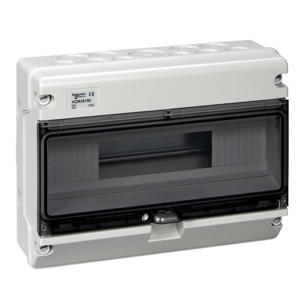 Kaedra XT coffret étanche pour appareillage modulaire 1 rangée 16 modules IP65 - Schneider Electric - KDR35150