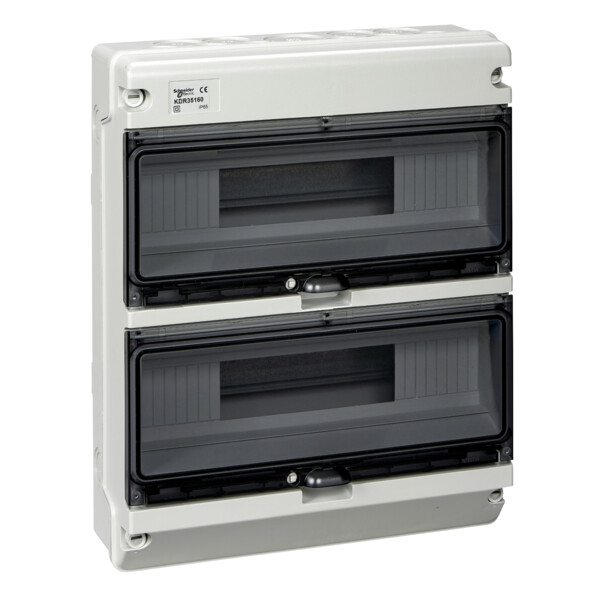 Kaedra XT coffret étanche pour appareillage modulaire 2rangées de 16modules IP65 - Schneider Electric - KDR35160