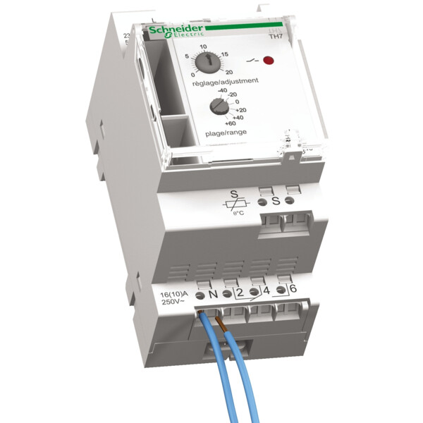 THERMOSTAT ELECTRO 6 PLAG ES TH7 - Schneider Electric - CCT15840