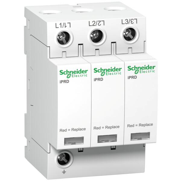 Acti9, iPRD 8 parafoudre 8 KA 350V 3P sans report de signalisation - Schneider Electric - A9L08300