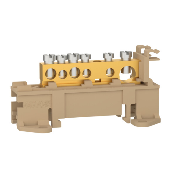 Bornier 125 A 6 trous - Schneider Electric - 14976