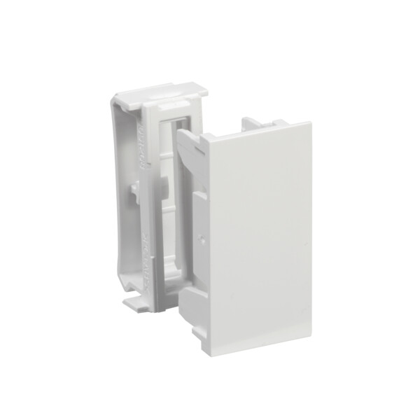 Clip de verrouillage Schneider pour goulotte Optiline 45 blanc polaire - Schneider Electric - ISM10909P