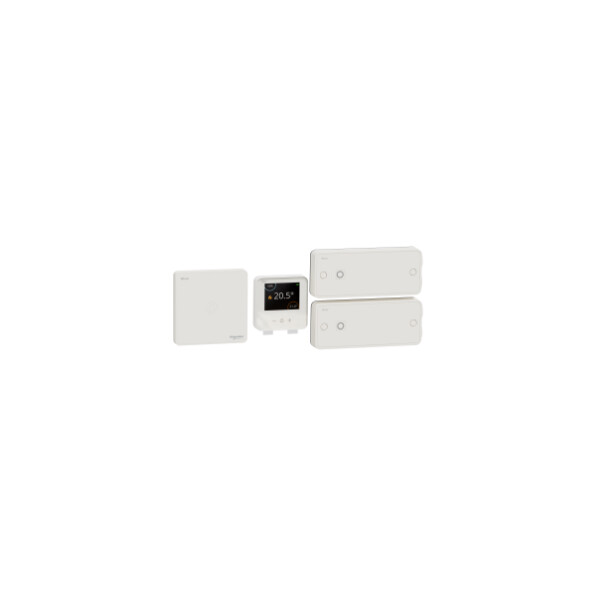 Kit Thermostat Connecté pour Radiateurs Electriques Wiser Schneider - Schneider Electric - CCTFR6905