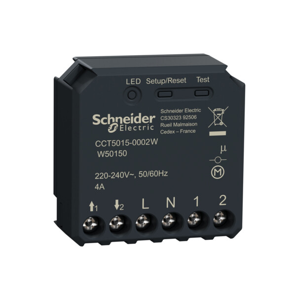 Wiser - micromodule encastré - zigbee - pour volet-roulant - Schneider Electric - CCT5015-0002W