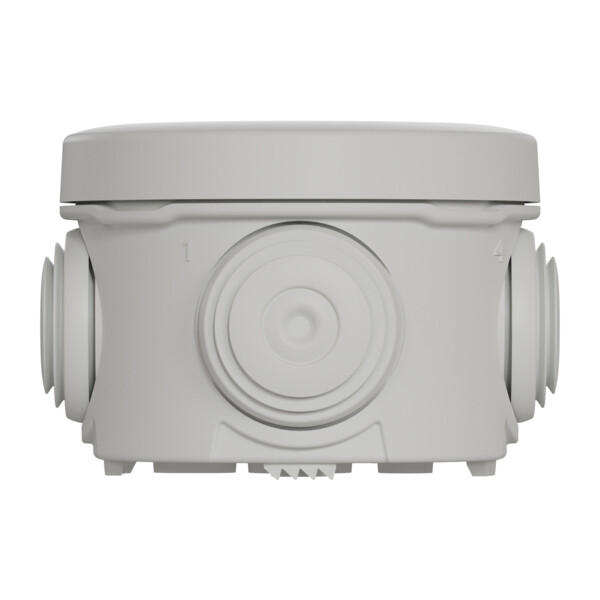 Boîte de dérivation Ø60 Schneider Mureva Box étanche 4 embouts Gris IP55 - Schneider Electric - ENN05001
