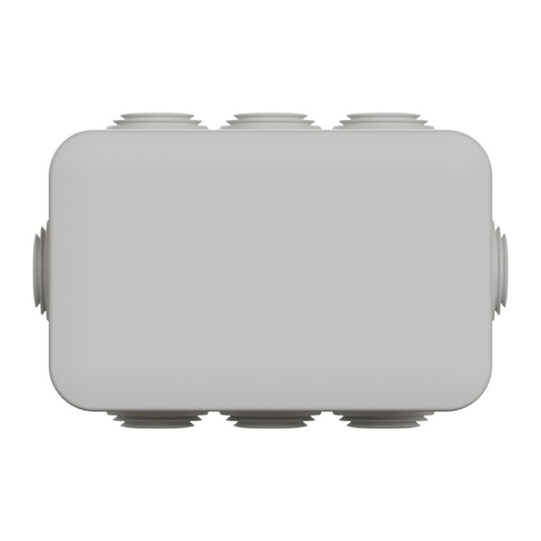 Boîte de dérivation 105x65x55 Schneider Mureva Box étanche 8 embouts Gris IP55 - Schneider Electric - ENN05003
