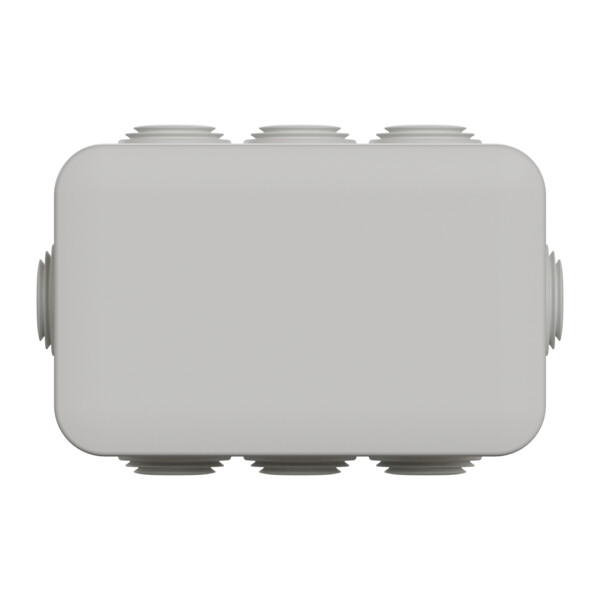 Boîte de dérivation 105x65x55 Schneider Mureva Box étanche 8 embouts Gris IP55 - Schneider Electric - ENN05003