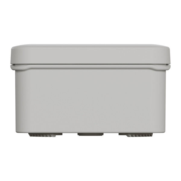 Boîte de dérivation 80x80x45 Schneider Mureva Box étanche faces lisses Gris couvercle clipsable - Schneider Electric - ENN05044