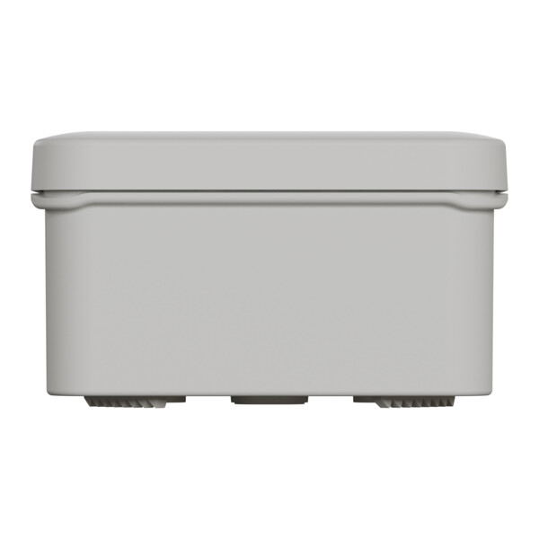 Boîte de dérivation 80x80x45 Schneider Mureva Box étanche faces lisses Gris couvercle clipsable - Schneider Electric - ENN05044