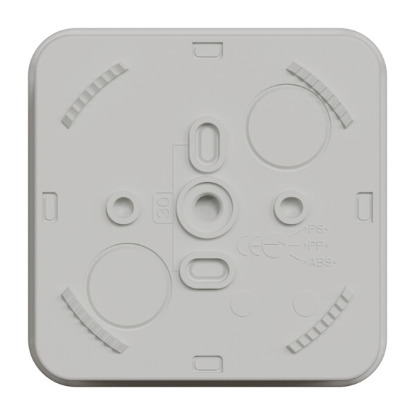 Boîte de dérivation 80x80x45 Schneider Mureva Box étanche faces lisses Gris couvercle clipsable - Schneider Electric - ENN05044