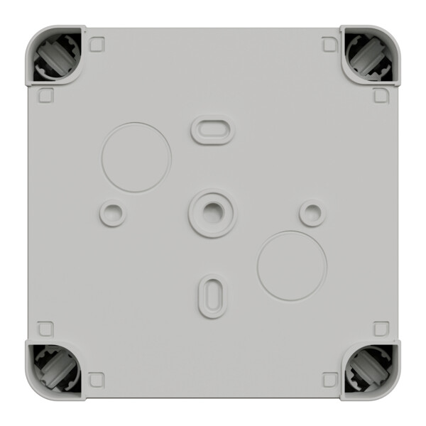 Boîte de dérivation 105x105x55 Schneider Mureva Box étanche faces lisses couvercle à vis Gris - Schneider Electric - ENN05045