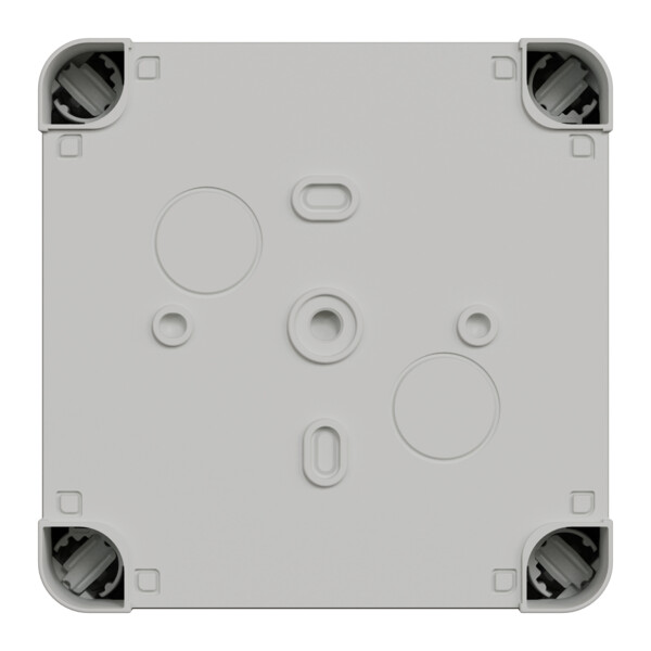 Boîte de dérivation 105x105x55 Schneider Mureva Box étanche faces lisses couvercle à vis Gris - Schneider Electric - ENN05045