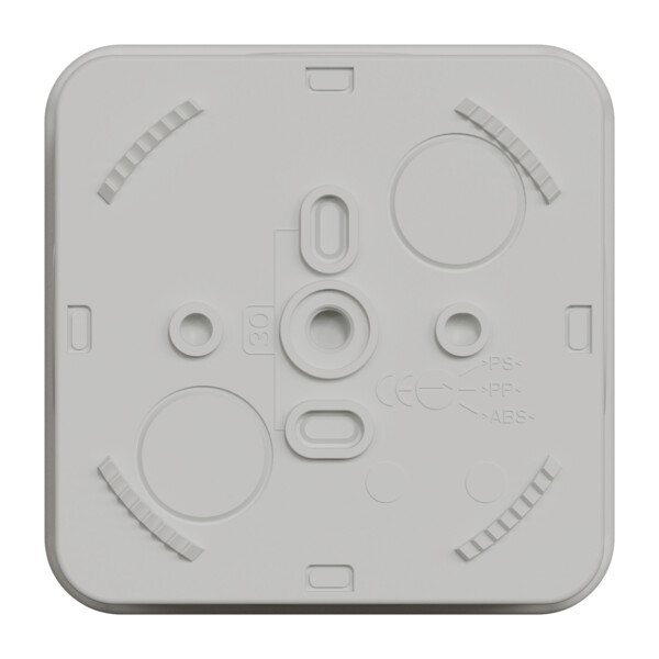Boîte de dérivation 80x80x45 Schneider Mureva Box étanche 4 entrées défonçables pour PE Gris IP55 - Schneider Electric - ENN05084