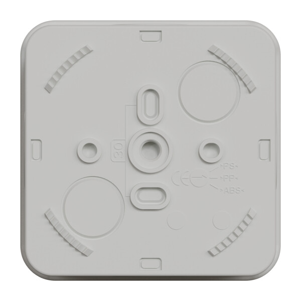 Boîte de dérivation 80x80x45 Schneider Mureva Box étanche 4 entrées défonçables pour PE Gris IP55 - Schneider Electric - ENN05084